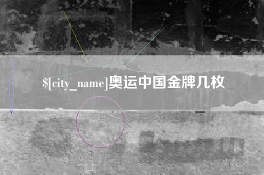 承德奥运中国金牌几枚
