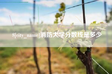 承德消防大学分数线是多少