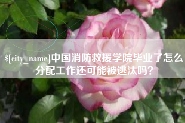 承德中国消防救援学院毕业了怎么分配工作还可能被逃汰吗？
