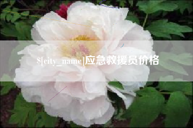 承德应急救援员价格