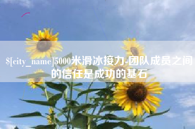 承德5000米滑冰接力-团队成员之间的信任是成功的基石