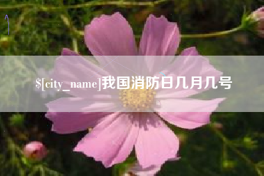承德我国消防日几月几号