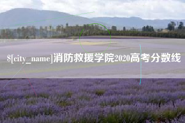 承德消防救援学院2020高考分数线