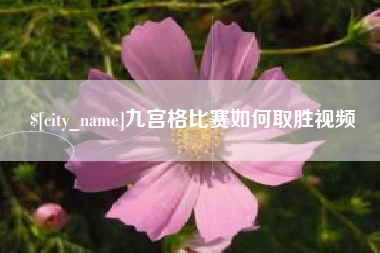 承德九宫格比赛如何取胜视频