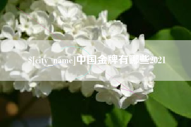 承德中国金牌有哪些2021